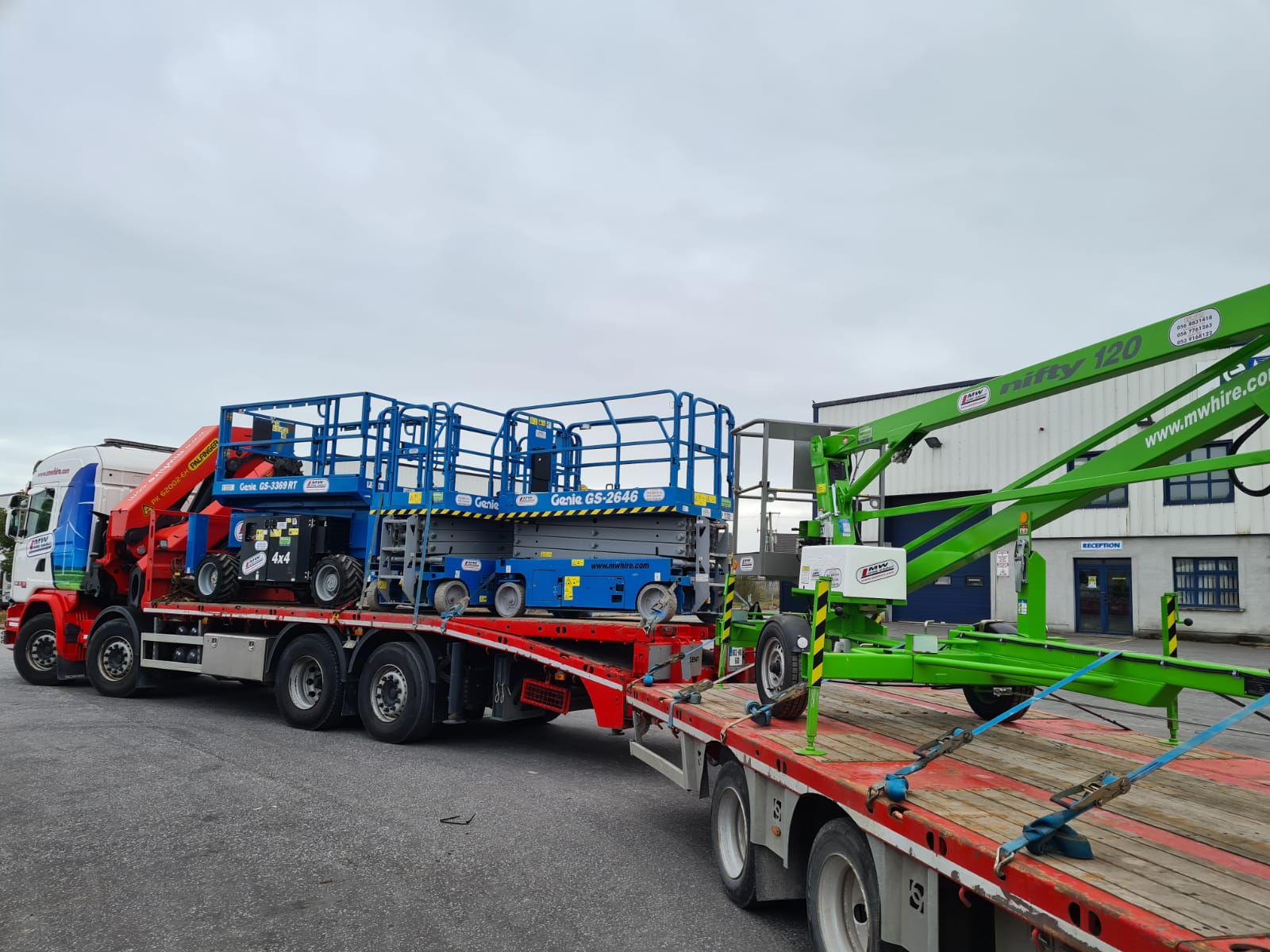 Access kit going out to a rental project